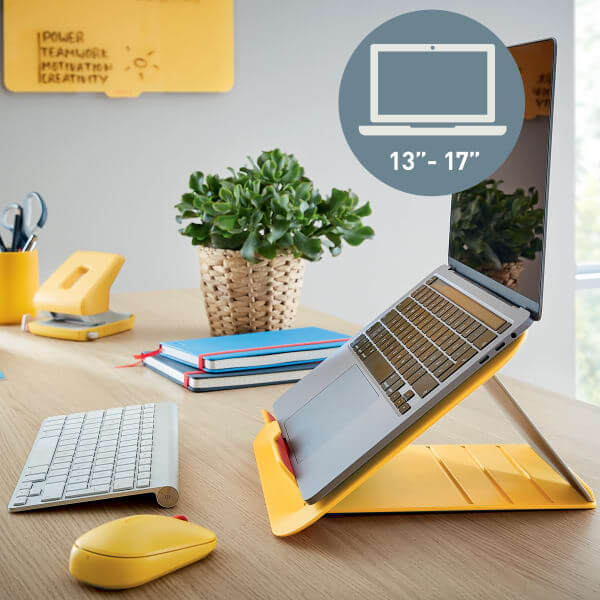 Laptopholder Leitz Cosy Varmgul