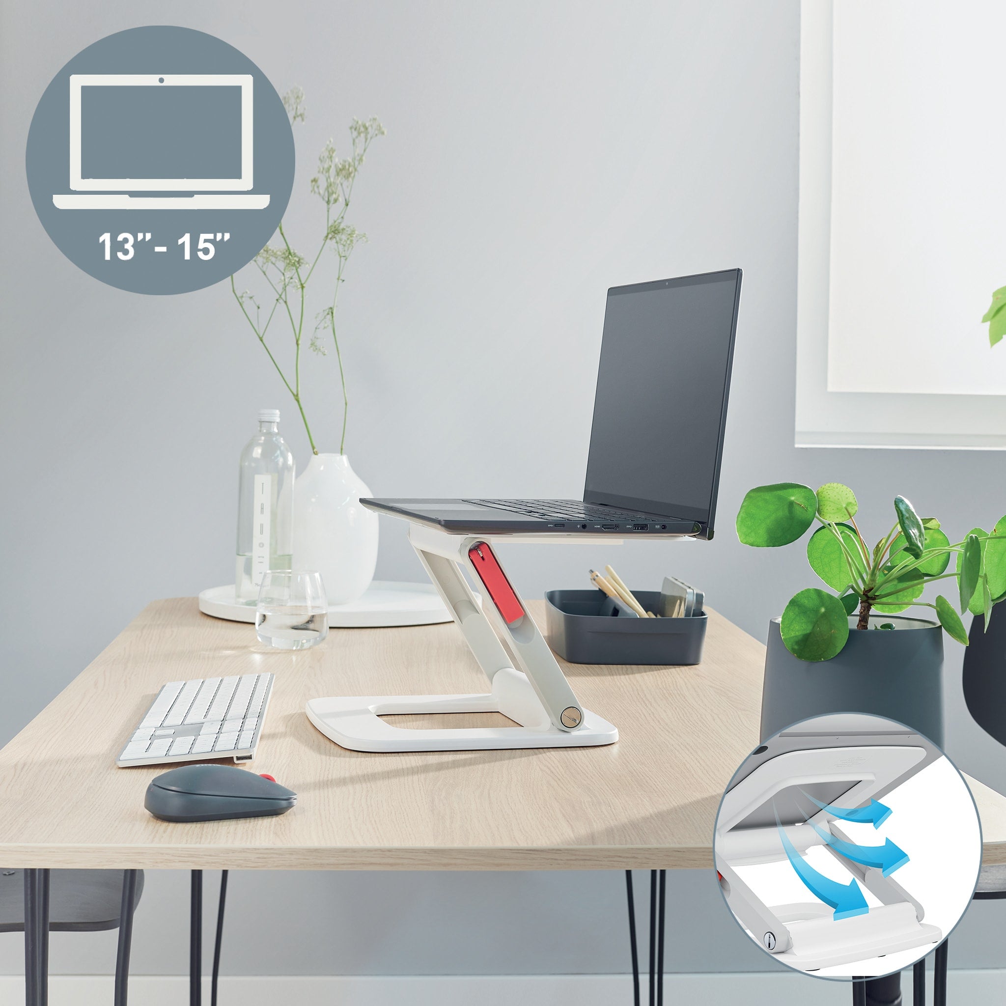 LaptopstøtteLeitz Ergo Cosy multiv. hvit