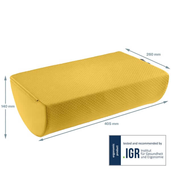 Ergo fotstøtte Leitz Cosy Varmgul