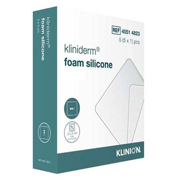 Bandasje skum Kliniderm Lite 4x5cm