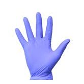 Hanske Nitril WorkSafe Aks.fri Blå XL