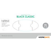 Hanske Nitril Worksafe sort XL