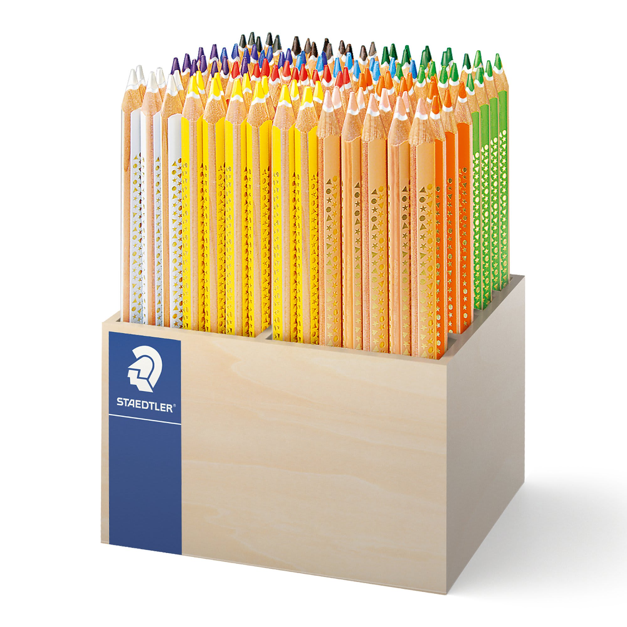 Fargeblyant Staedtler Noris Jumbo 112stk