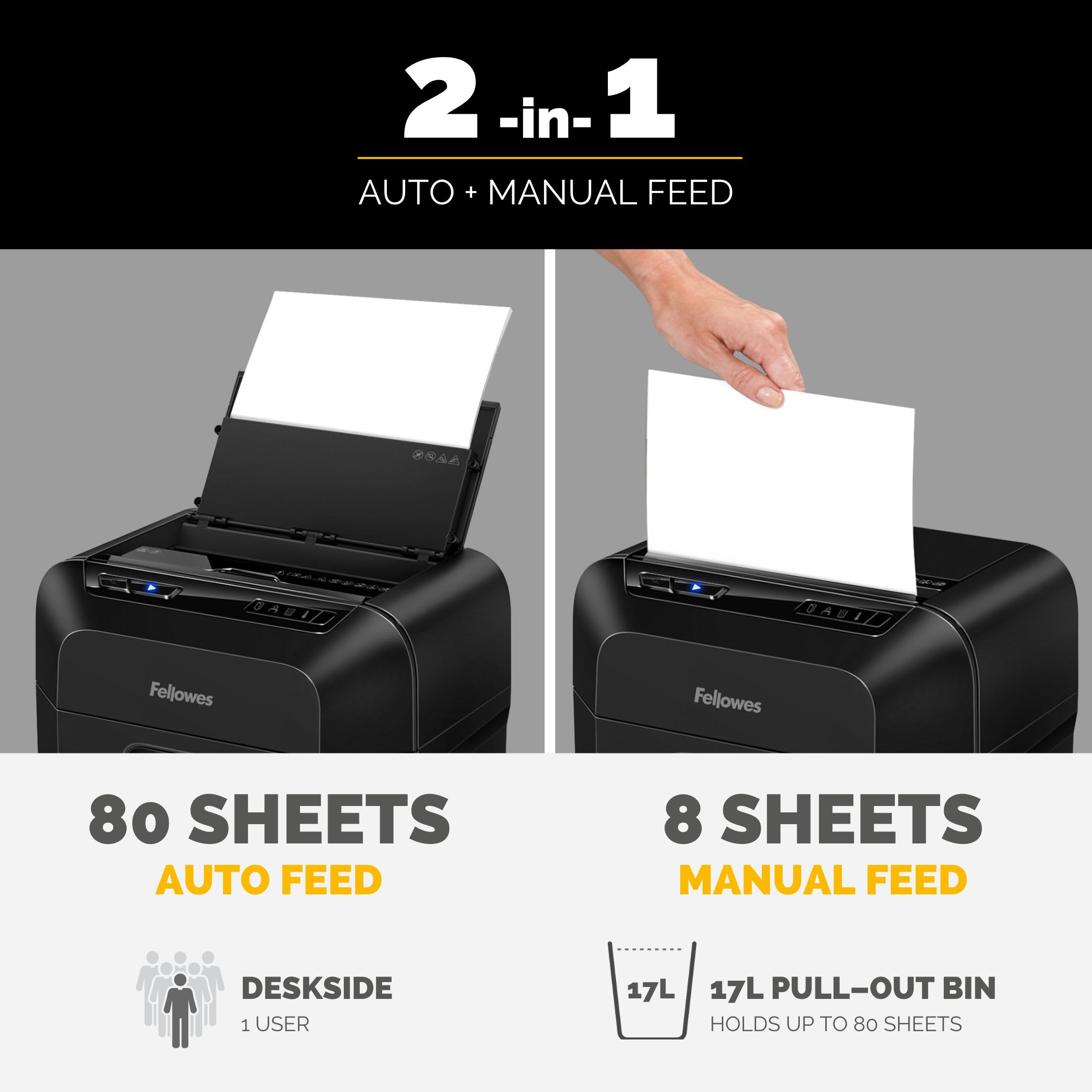 Makuleringsmaskin Fellowes Auto 80M P4