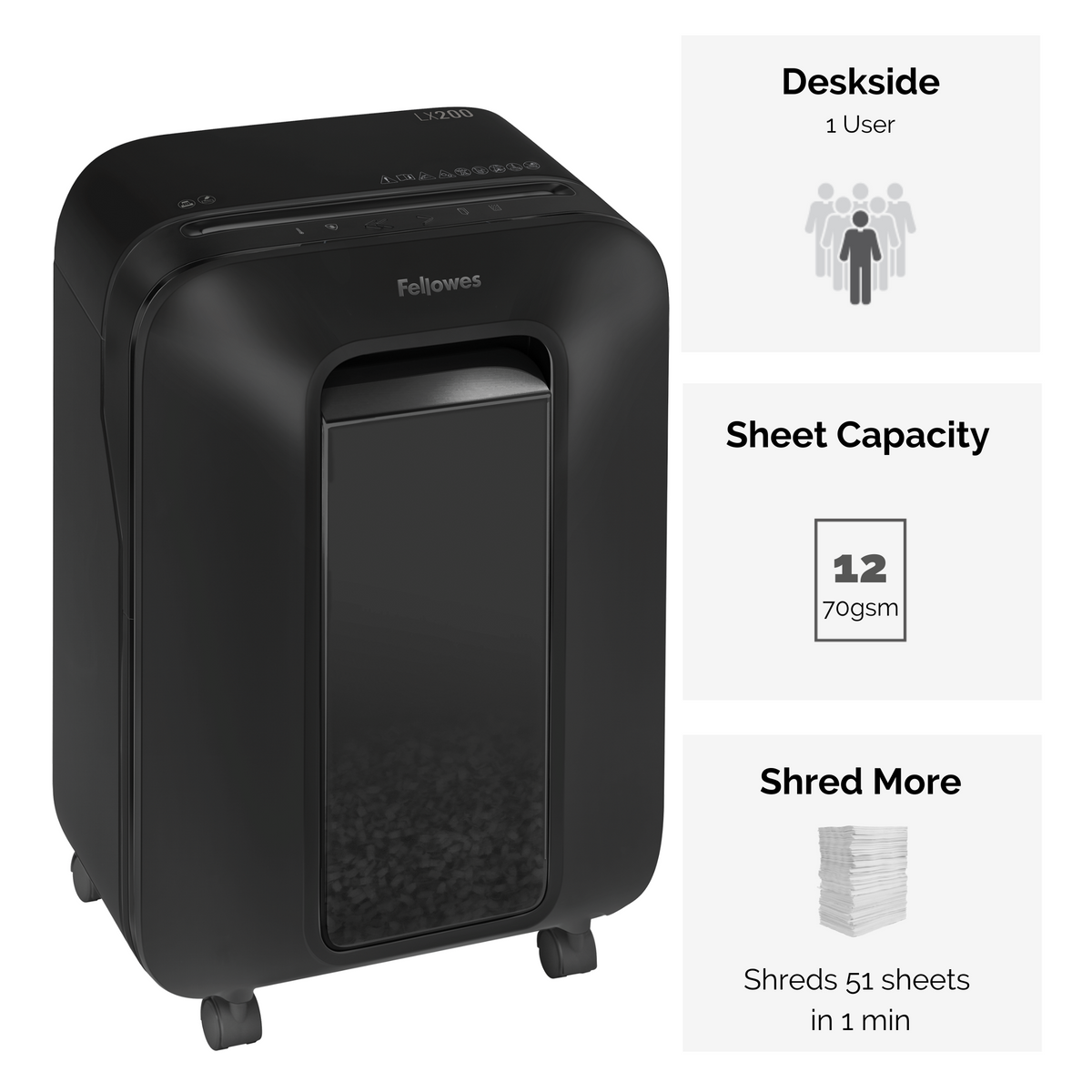 Makuleringsmaskin Fellowes LX200 P4