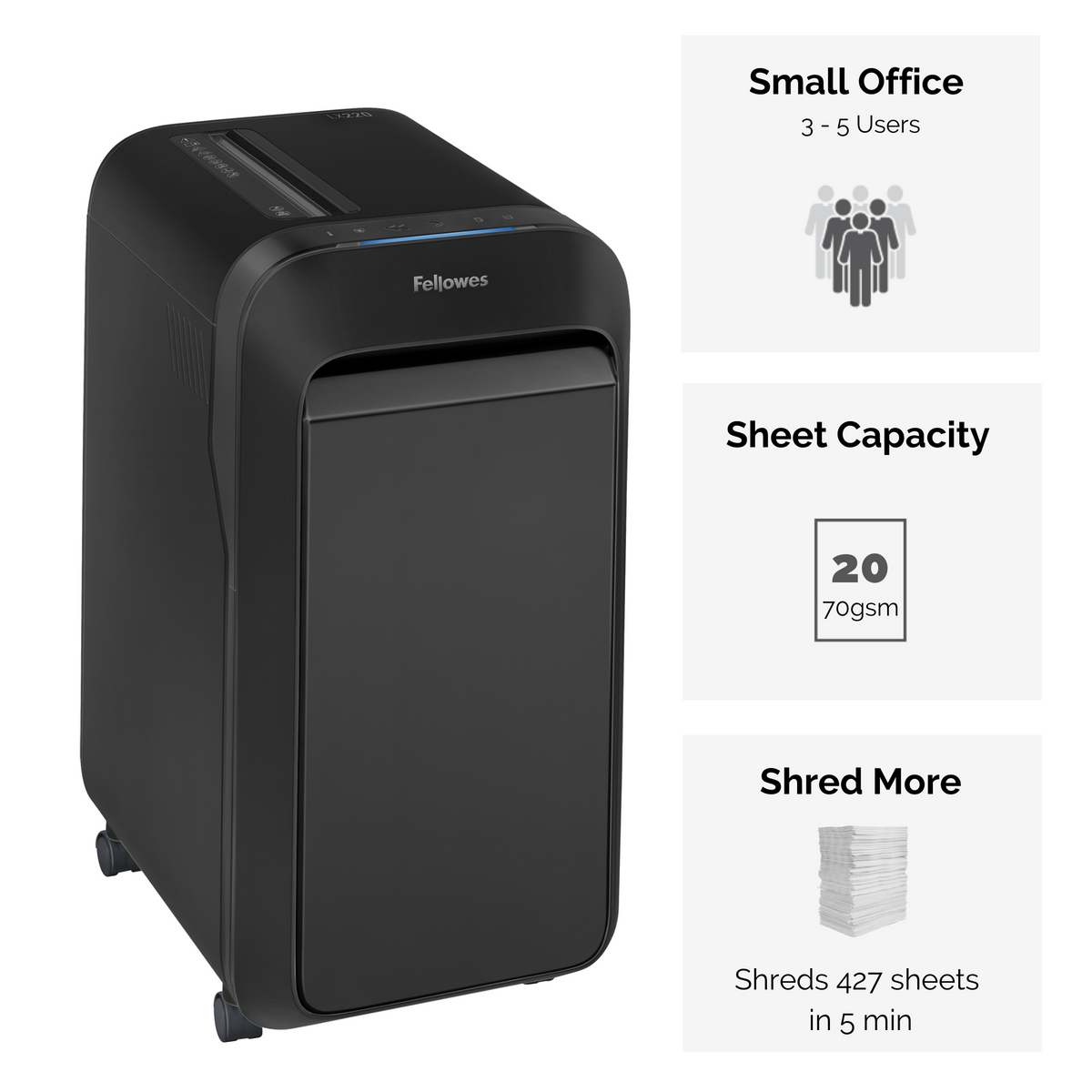 Makuleringsmaskin Fellowes LX220 P4