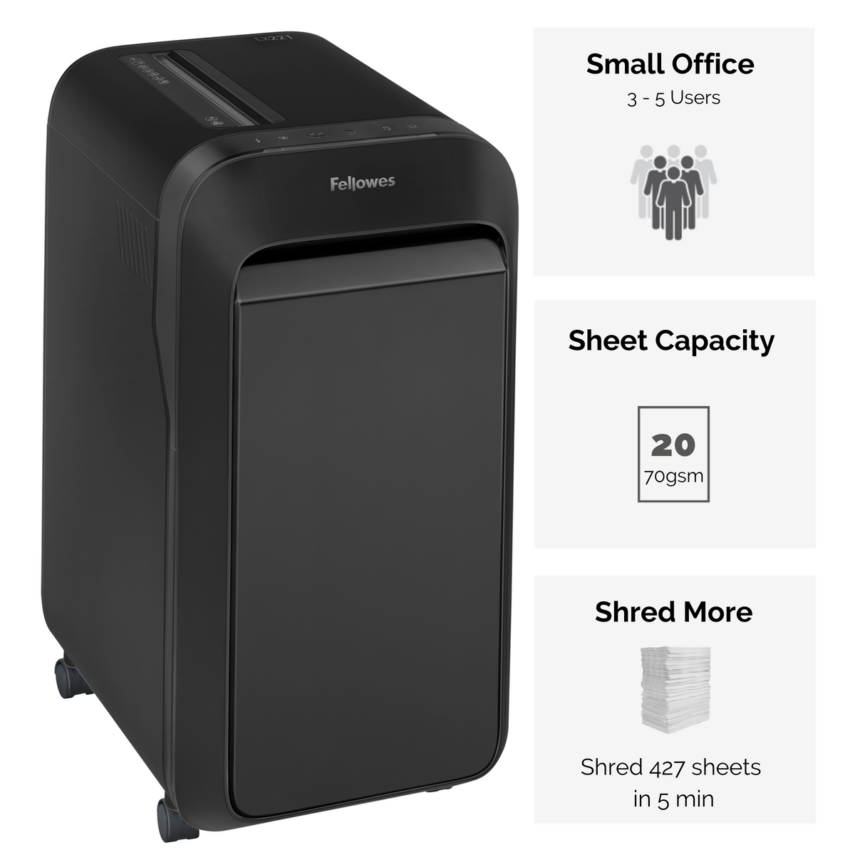 Makuleringsmaskin Fellowes LX221 P5