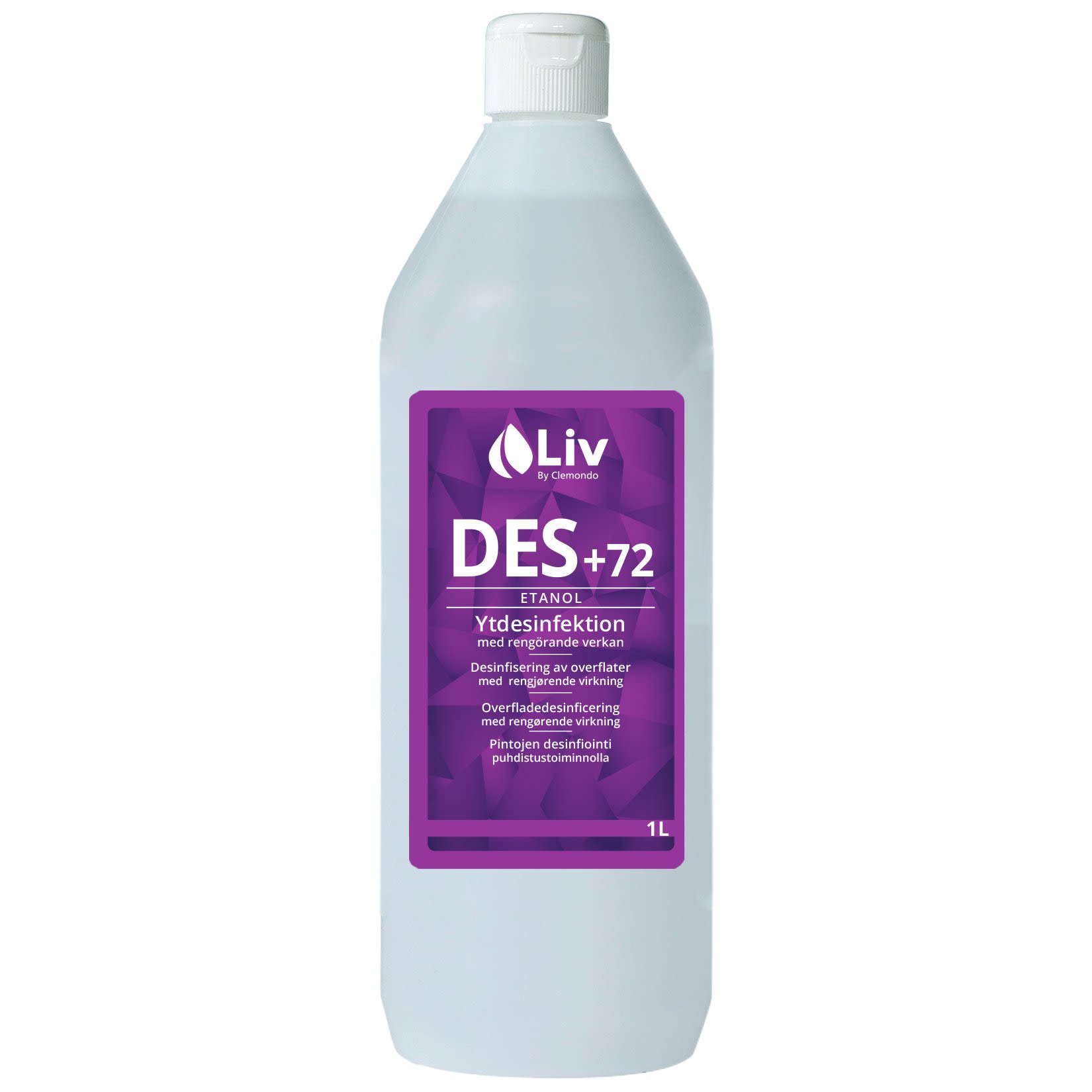 Overflatedes +72  Liv  1 L