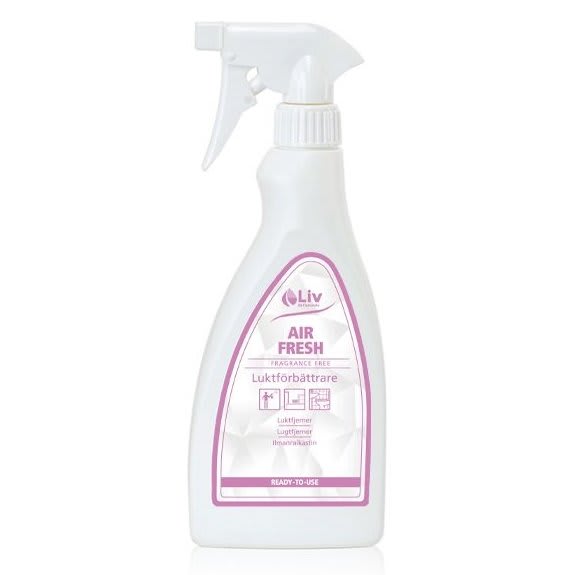 Luftfrisker uparfymert Liv 500 ml