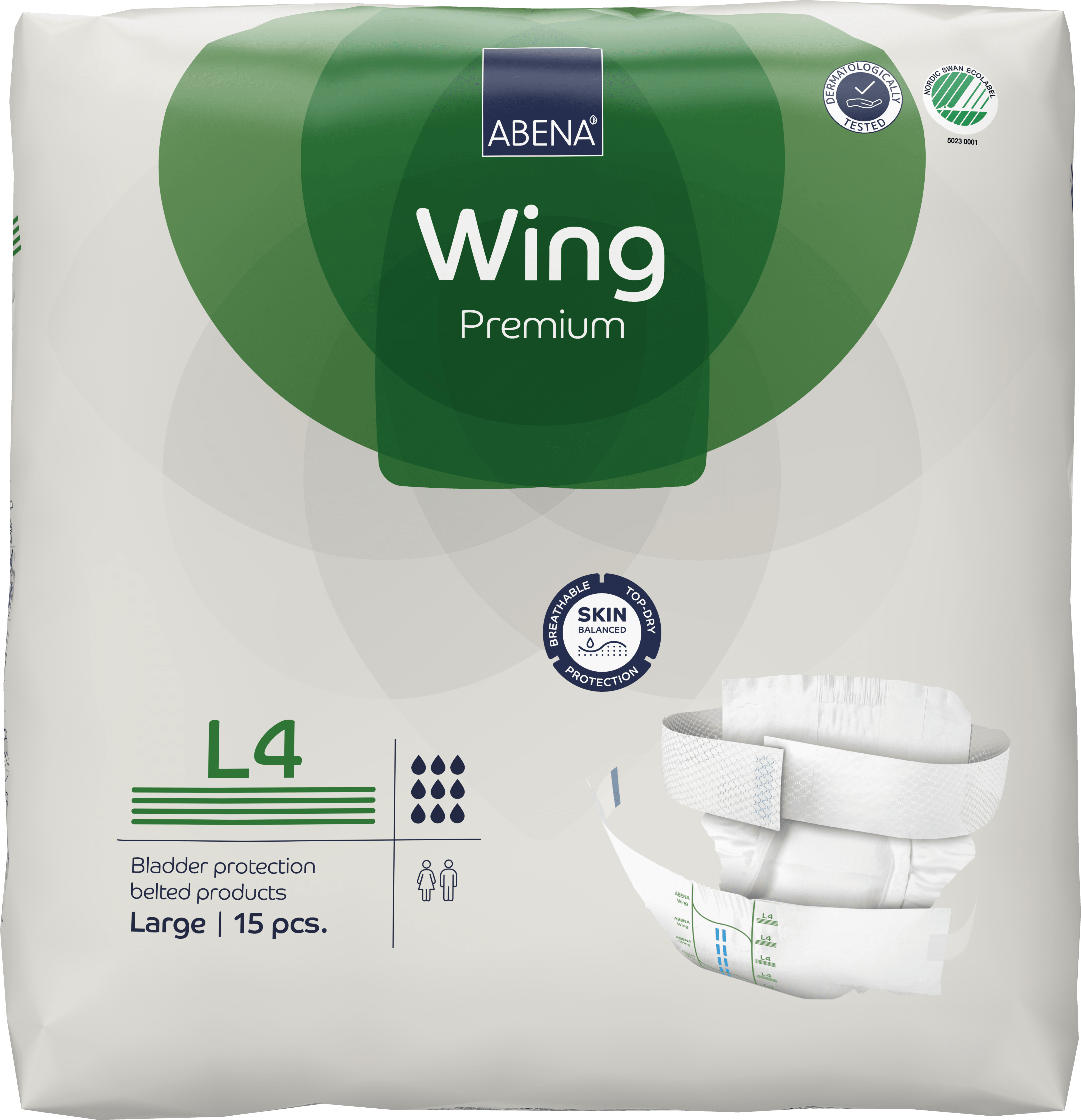 Bleie belte Abena Wing Premium L4