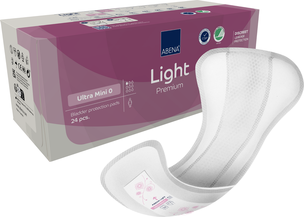 Bleie Abena Light ultra mini 0 rosa