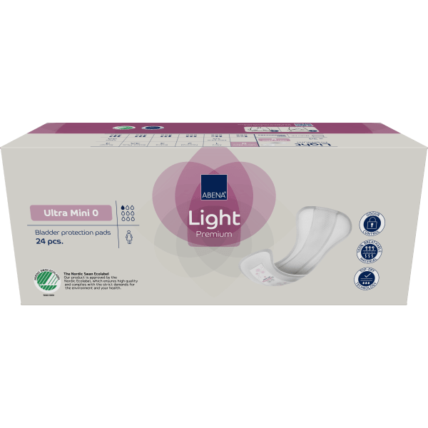 Bleie Abena Light ultra mini 0 rosa