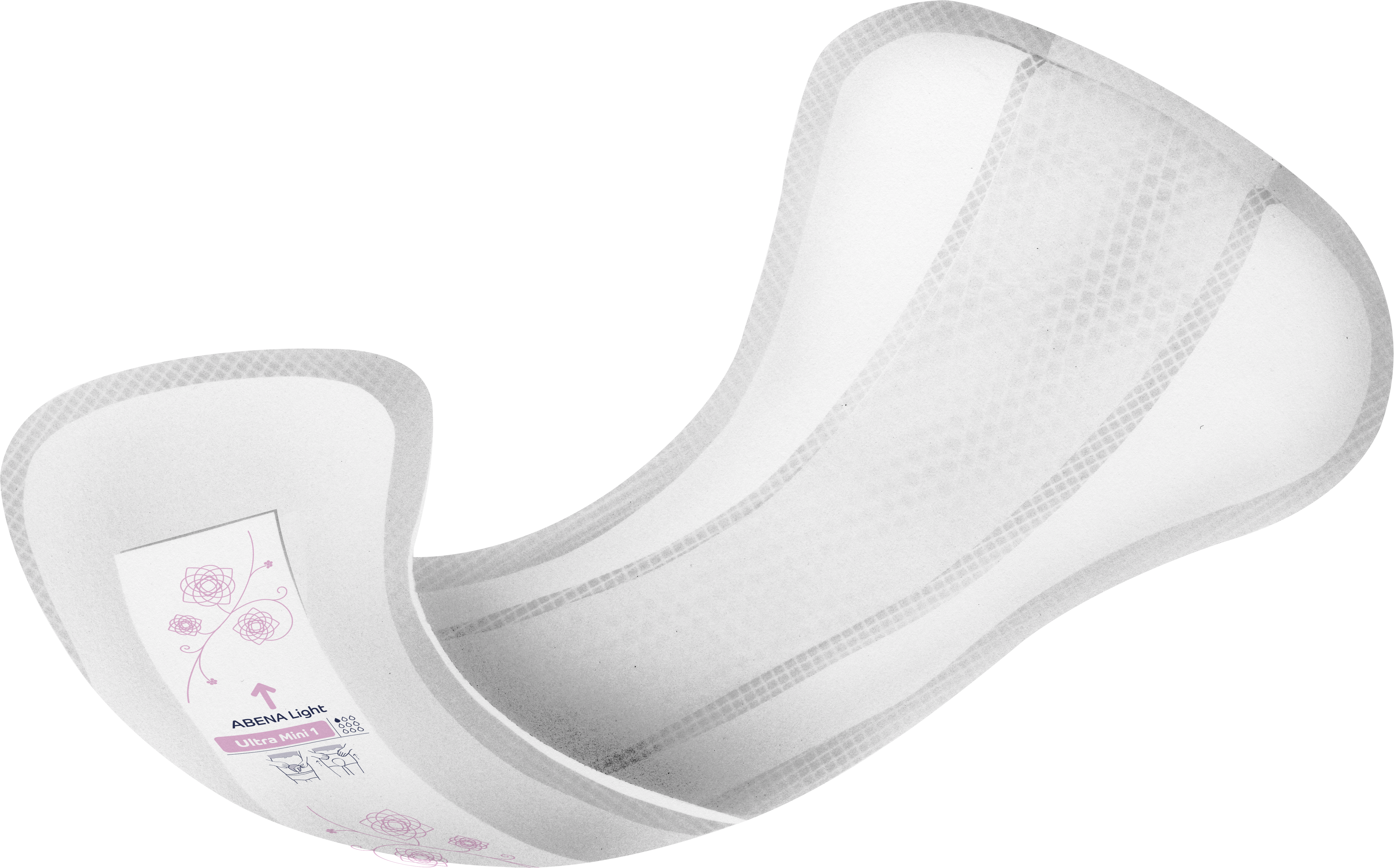 Bleie Abena Light ultra mini 0 rosa