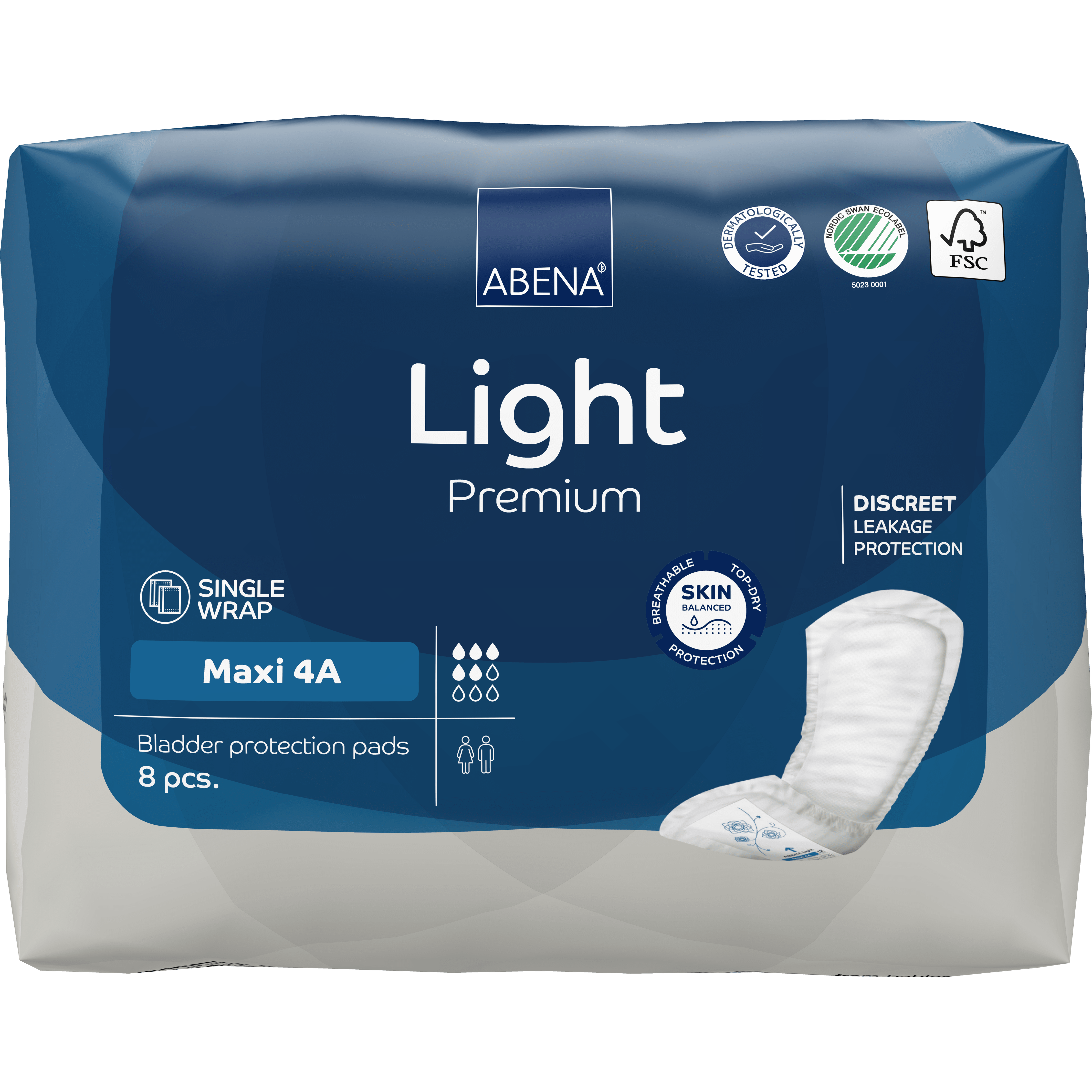 Bleie Abena Light Maxi 4A blå