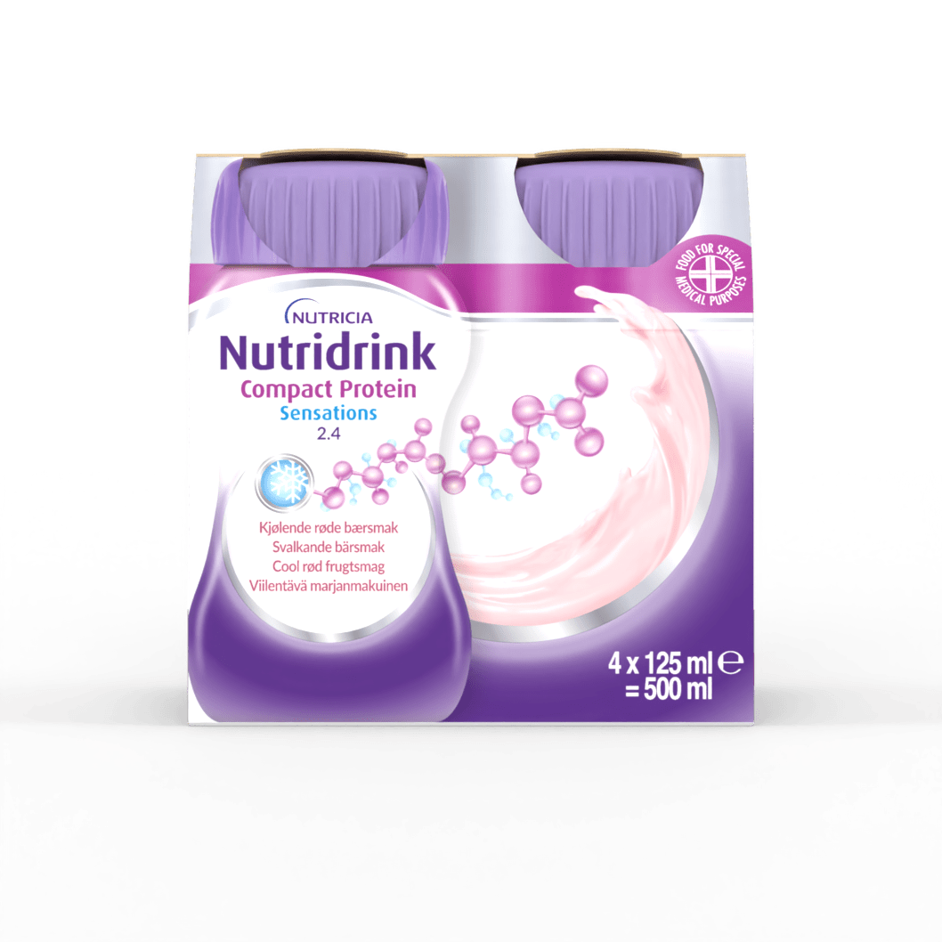 Næring Nutridrink Compact Prot Kjøl bær
