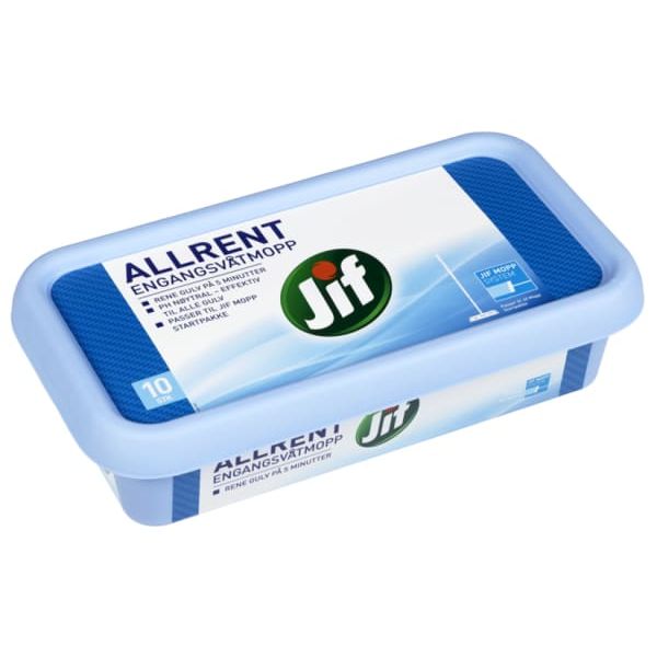 Engangsvåtmopp JIF Allrent