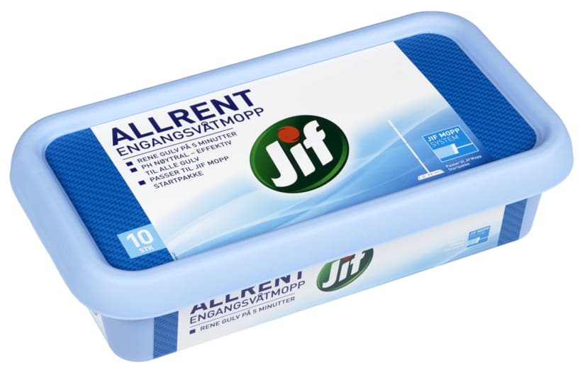 Engangsvåtmopp JIF Allrent