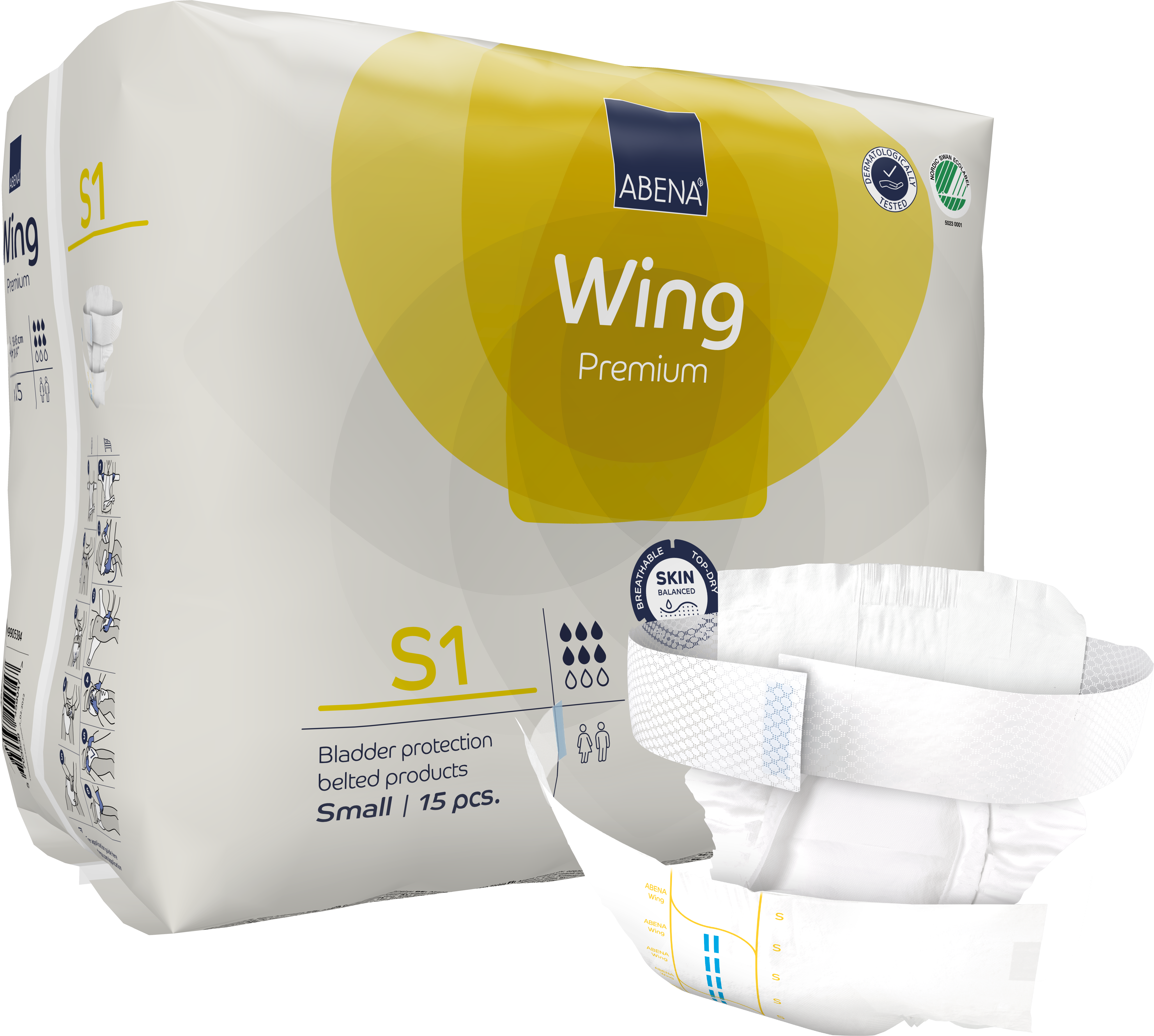 Bleie belte Abena Wing Premium S1