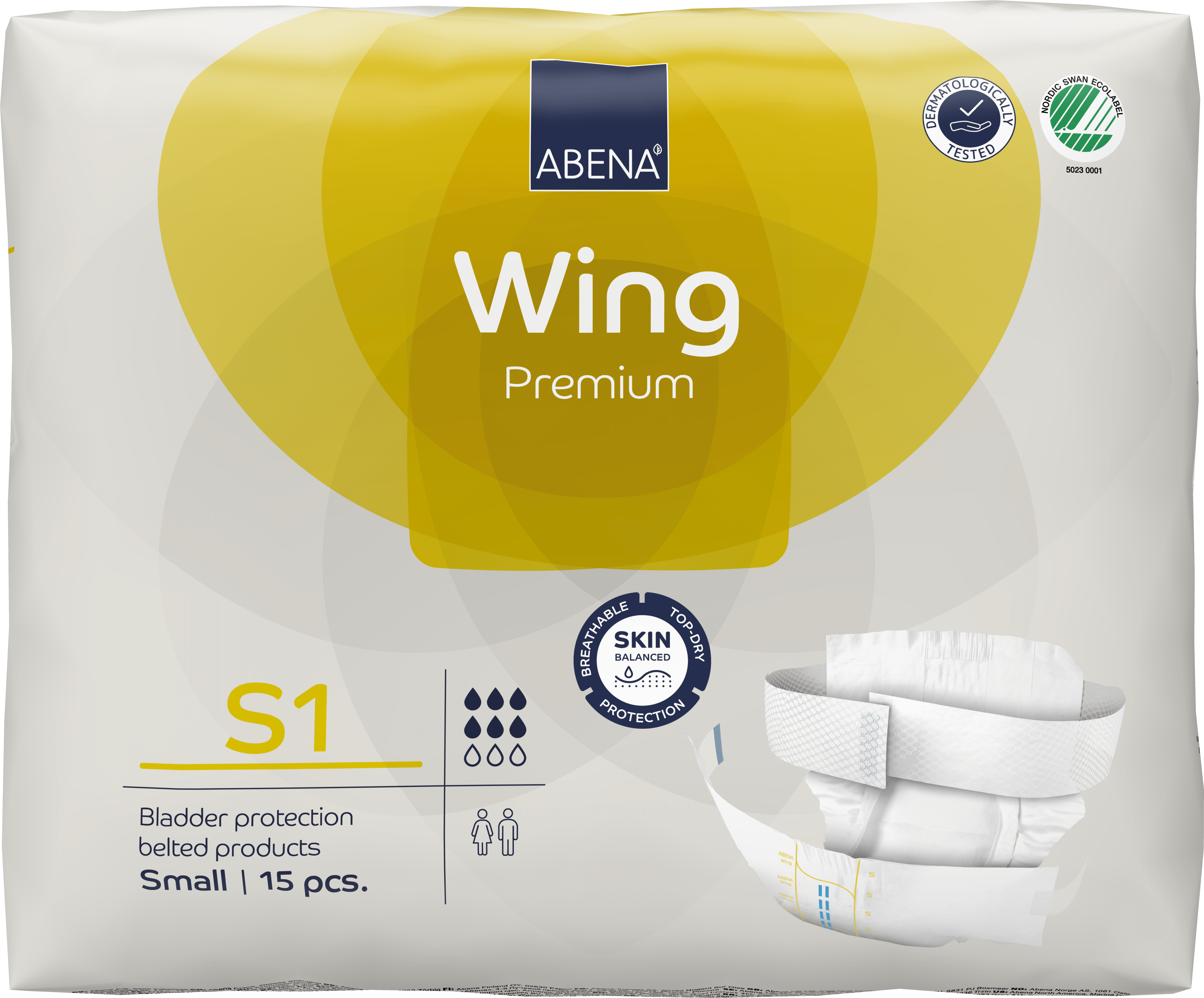 Bleie belte Abena Wing Premium S1