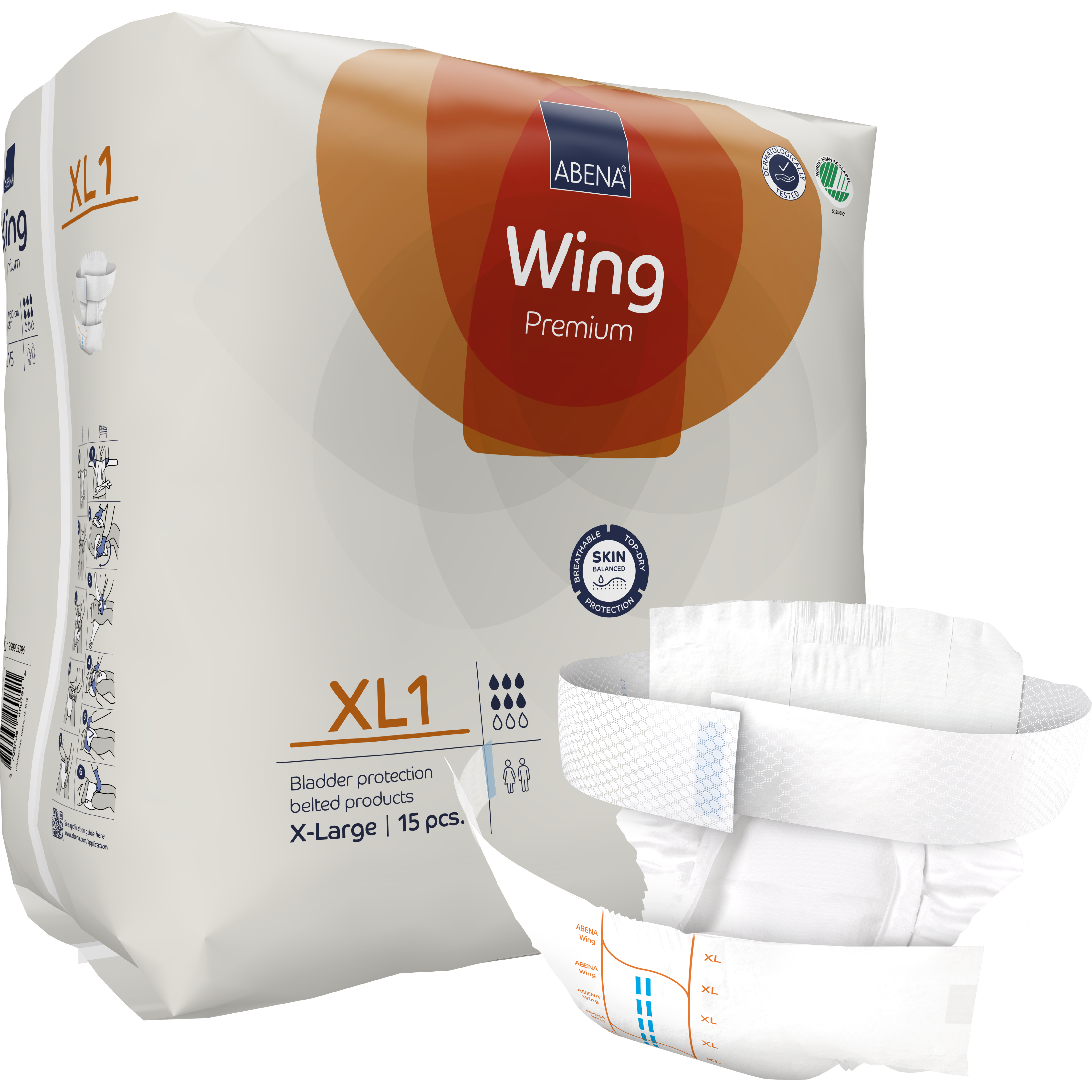 Bleie belte Abena Wing Premium XL1