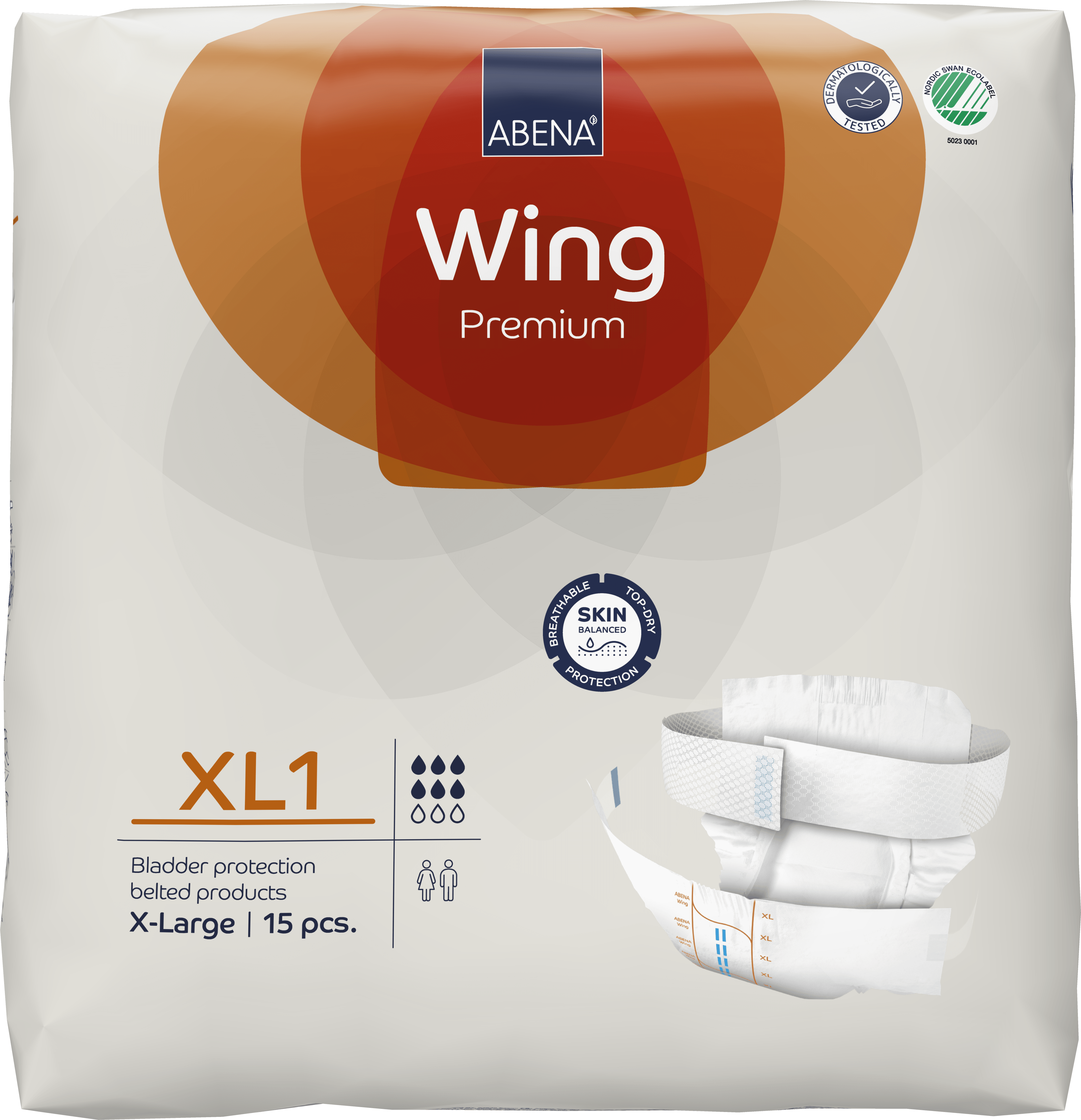 Bleie belte Abena Wing Premium XL1