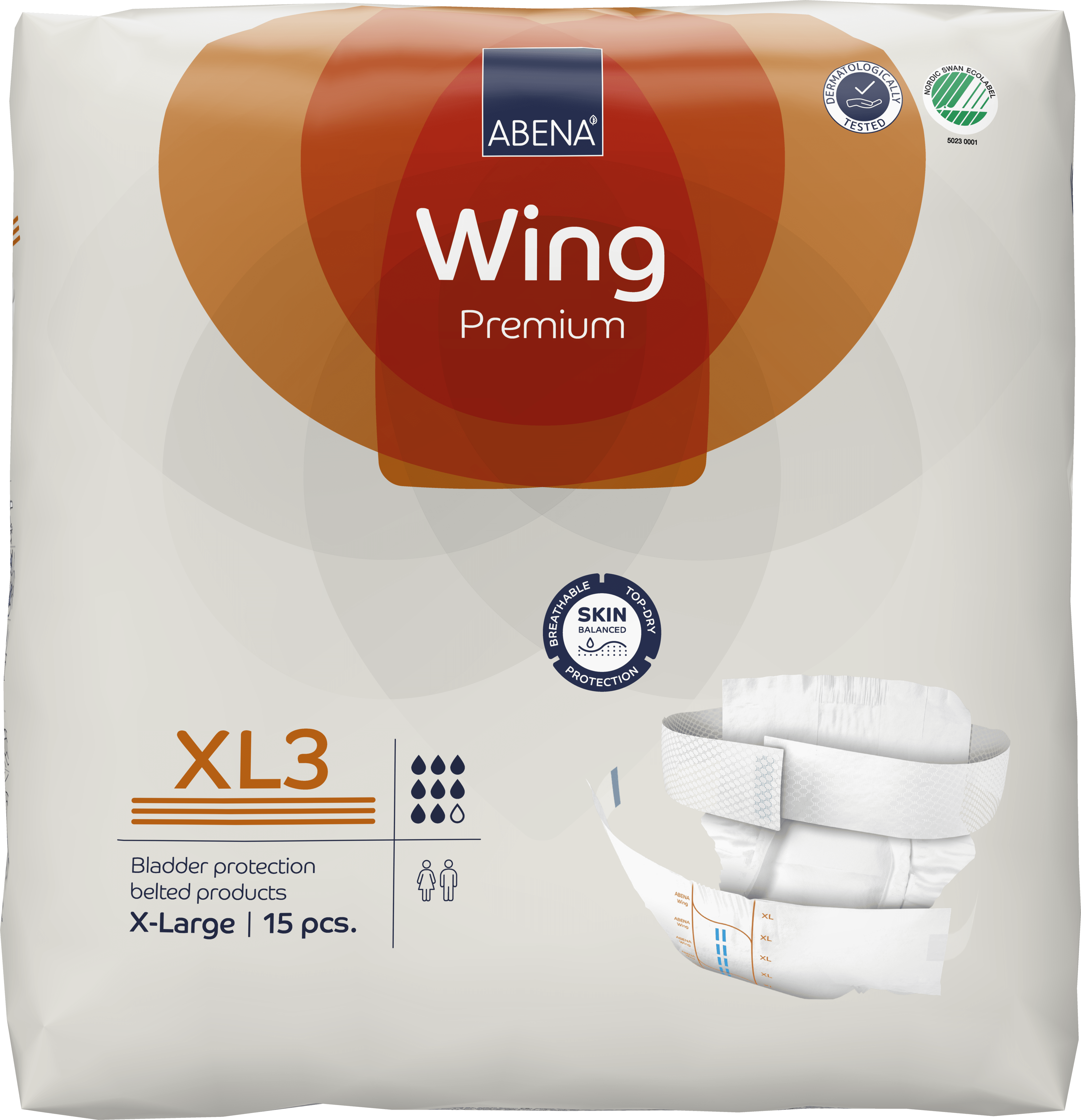 Bleie belte Abena Wing Premium XL3