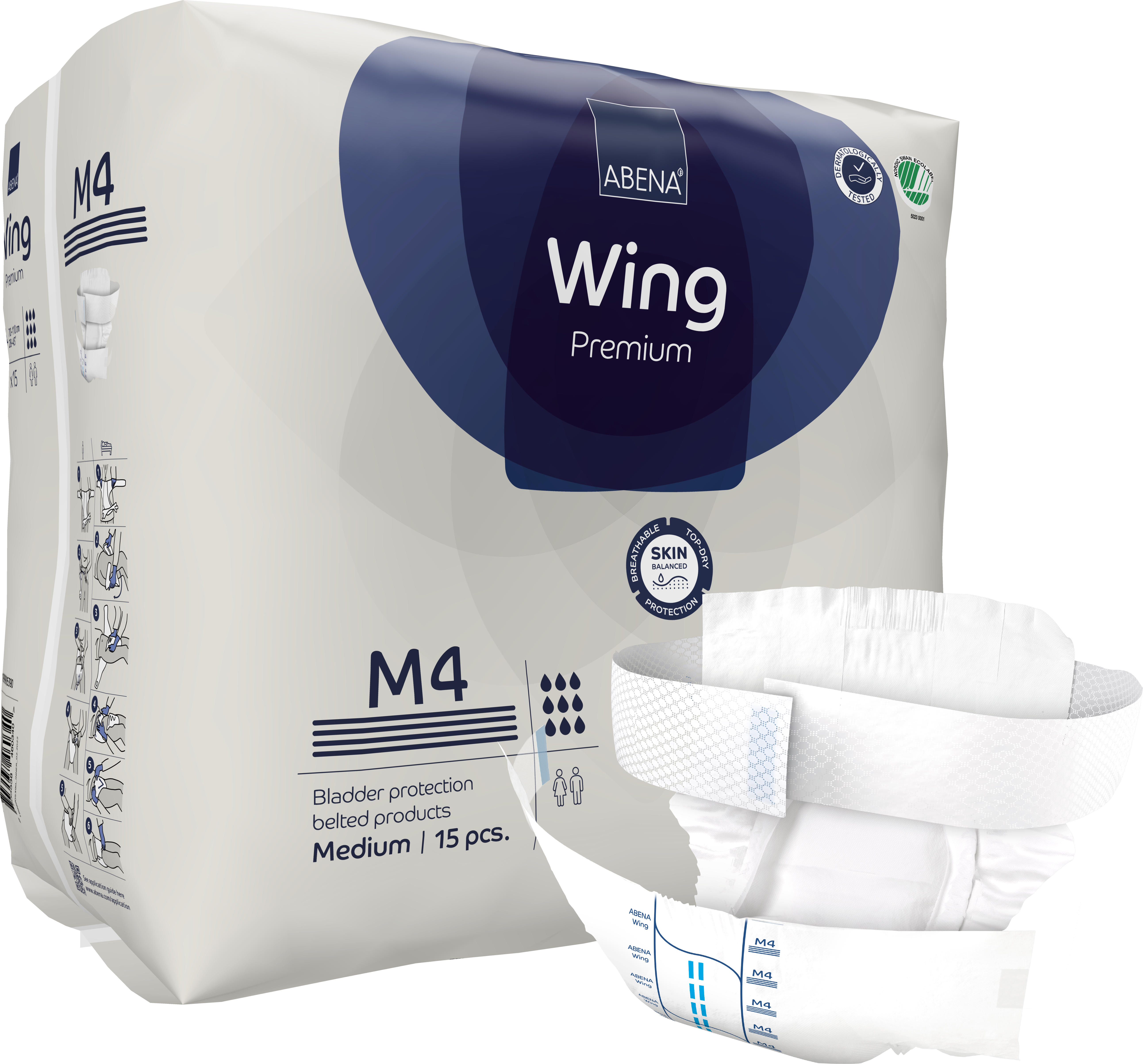 Bleie belte Abena Wing Premium M4