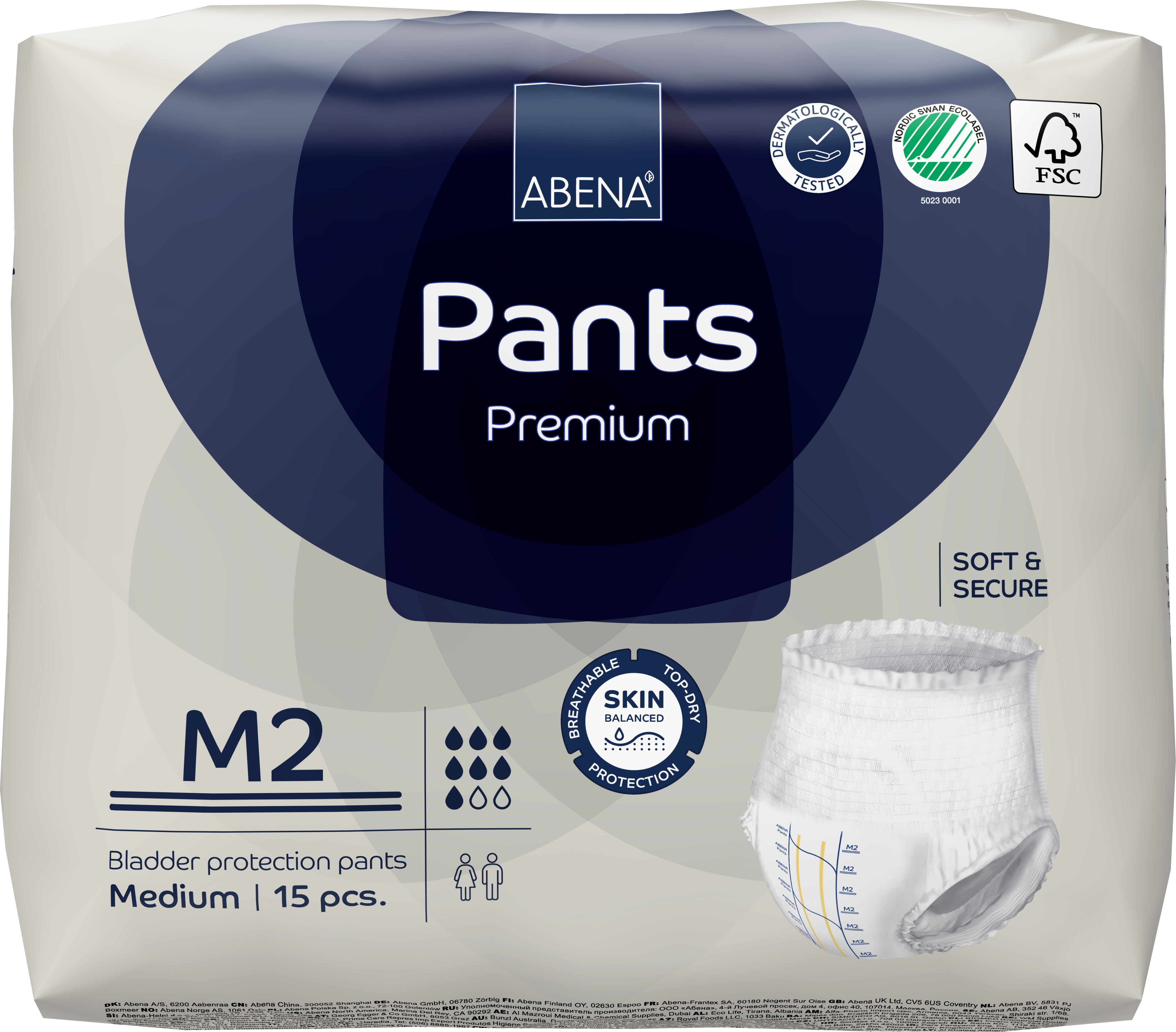Bleie Abena Pants M2 blå