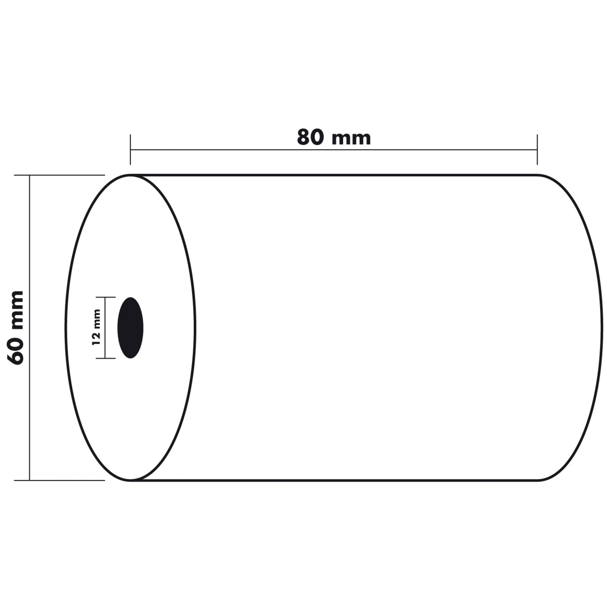 Termorull BPA-fri 80xØ60x12 48g 44m