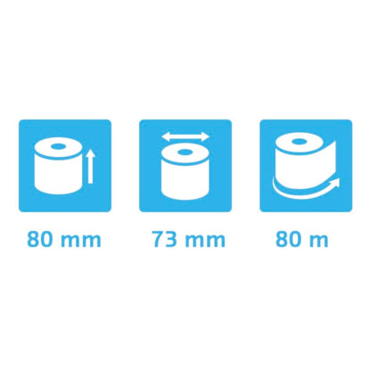 Termorull BPA-fri 80xØ73x12mm 48g 80m