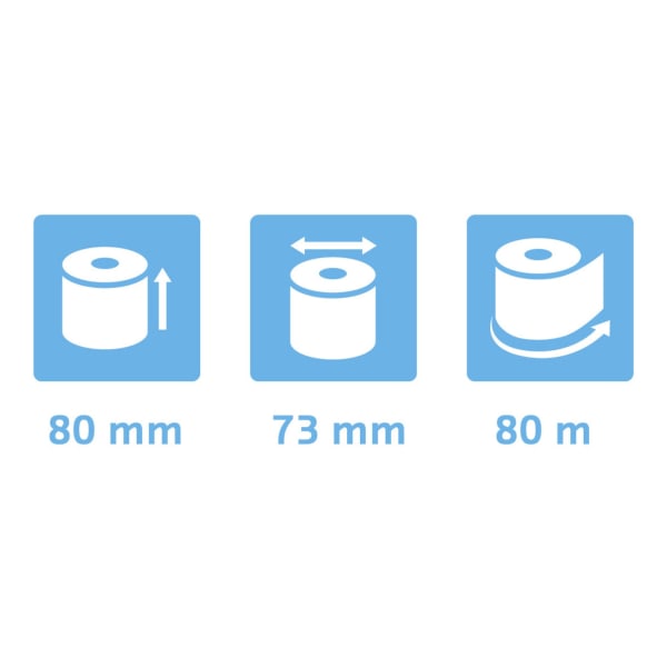 Termorull BPA-fri 80xØ73x12mm 48g 80m