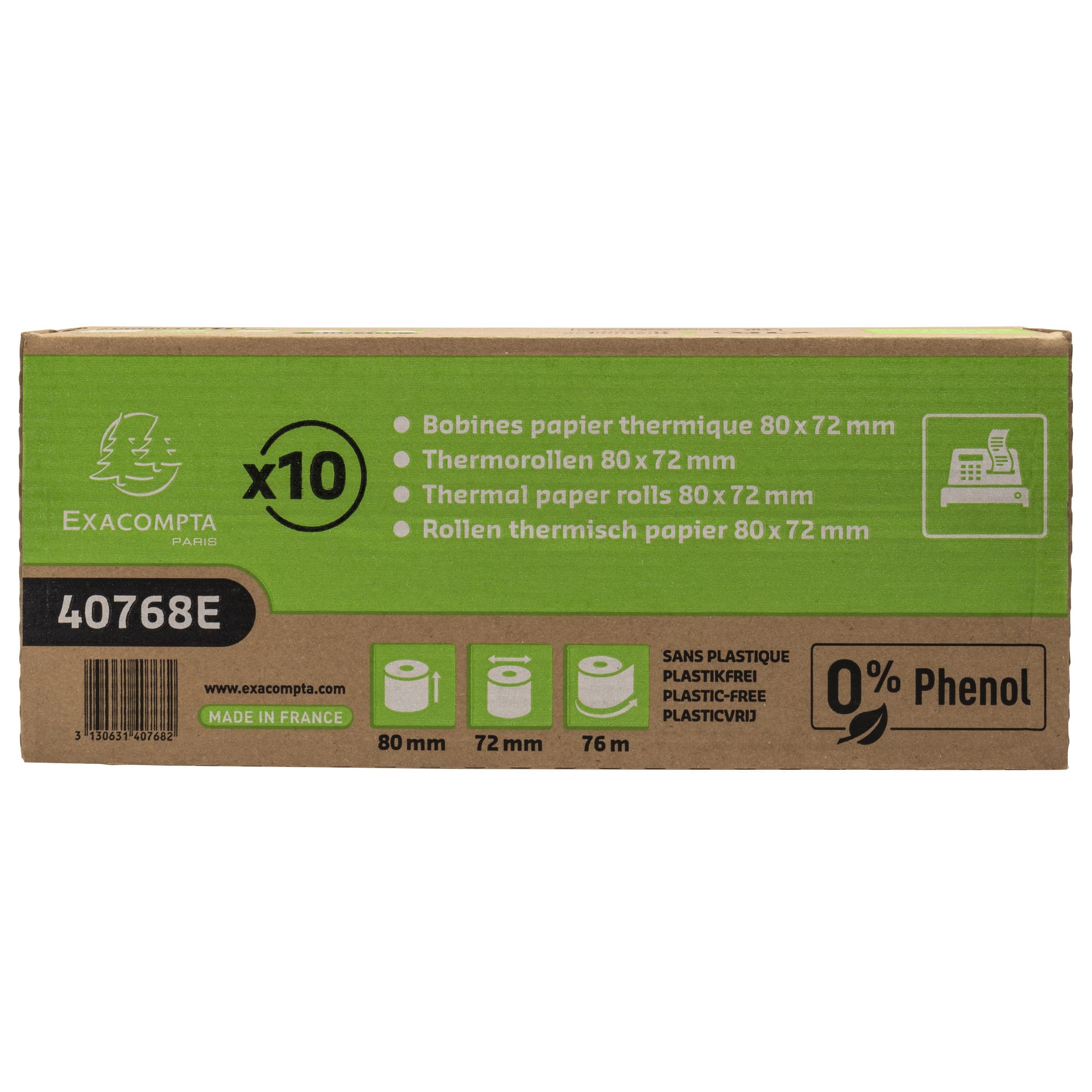 Termorull Fenolfri 80xØ72mm 48g 76m
