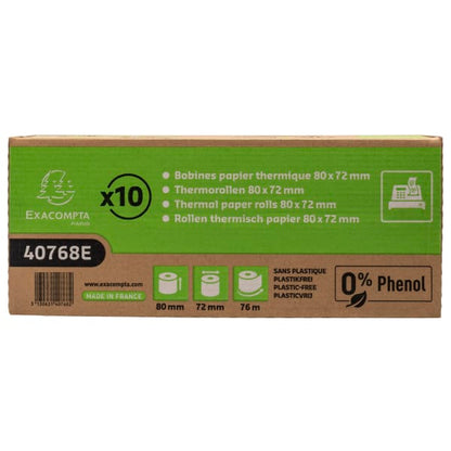 Termorull Fenolfri 80xØ72mm 48g 76m