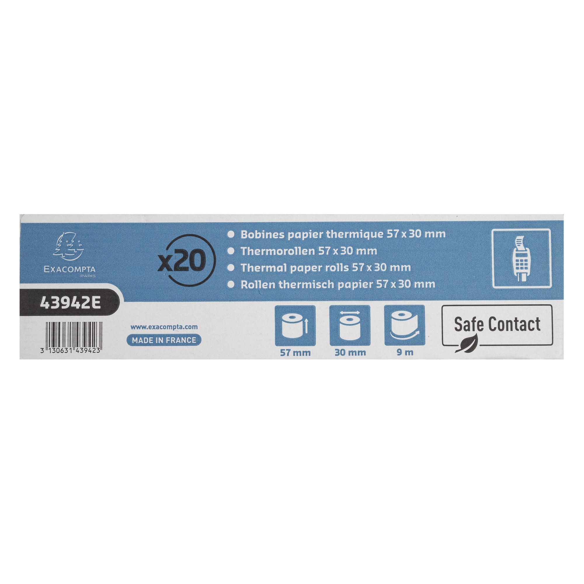 Termorull Fenolfri 57x30 52g 9m SafeCon