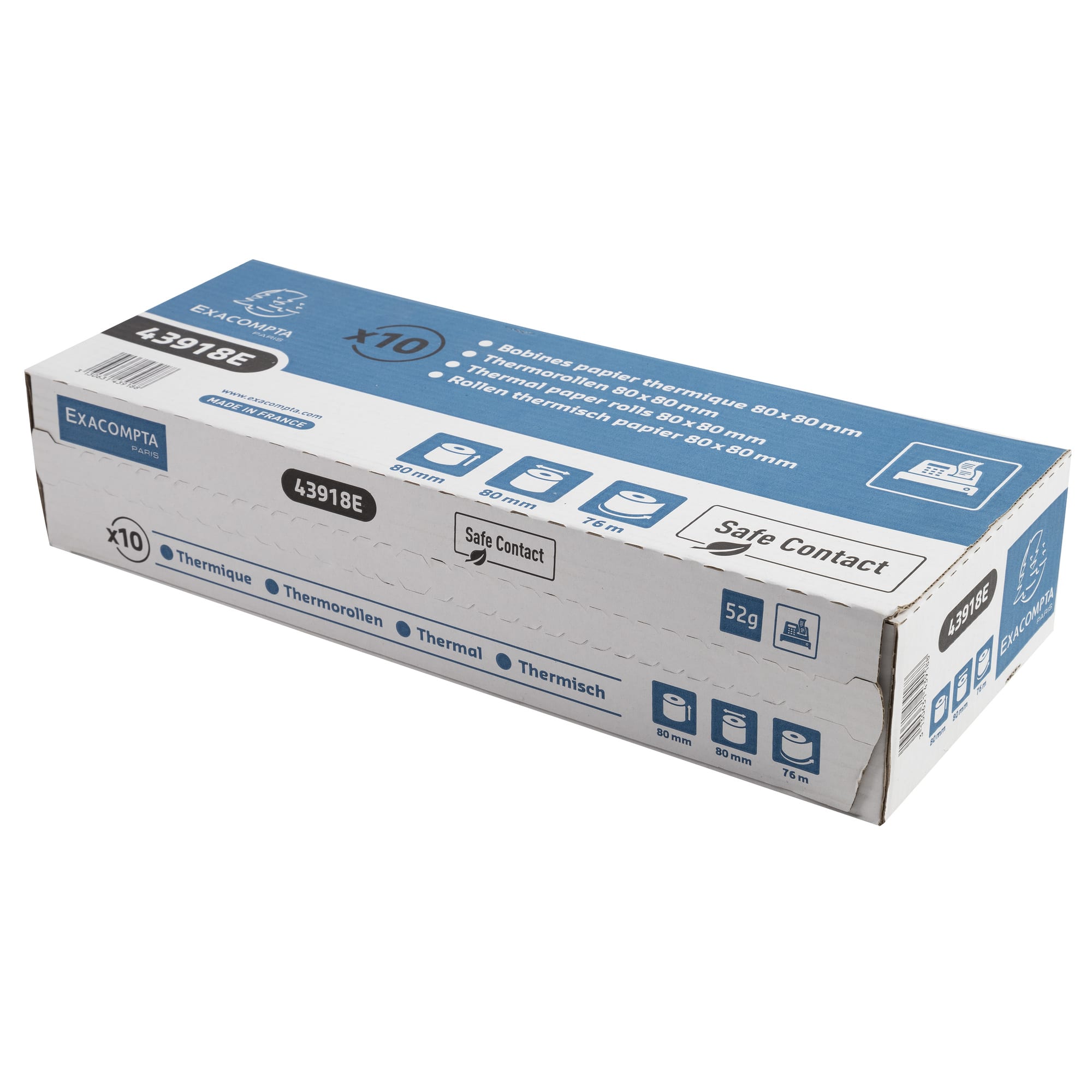 Termorull Fenolfri 80x80 52g 76m SafeCon
