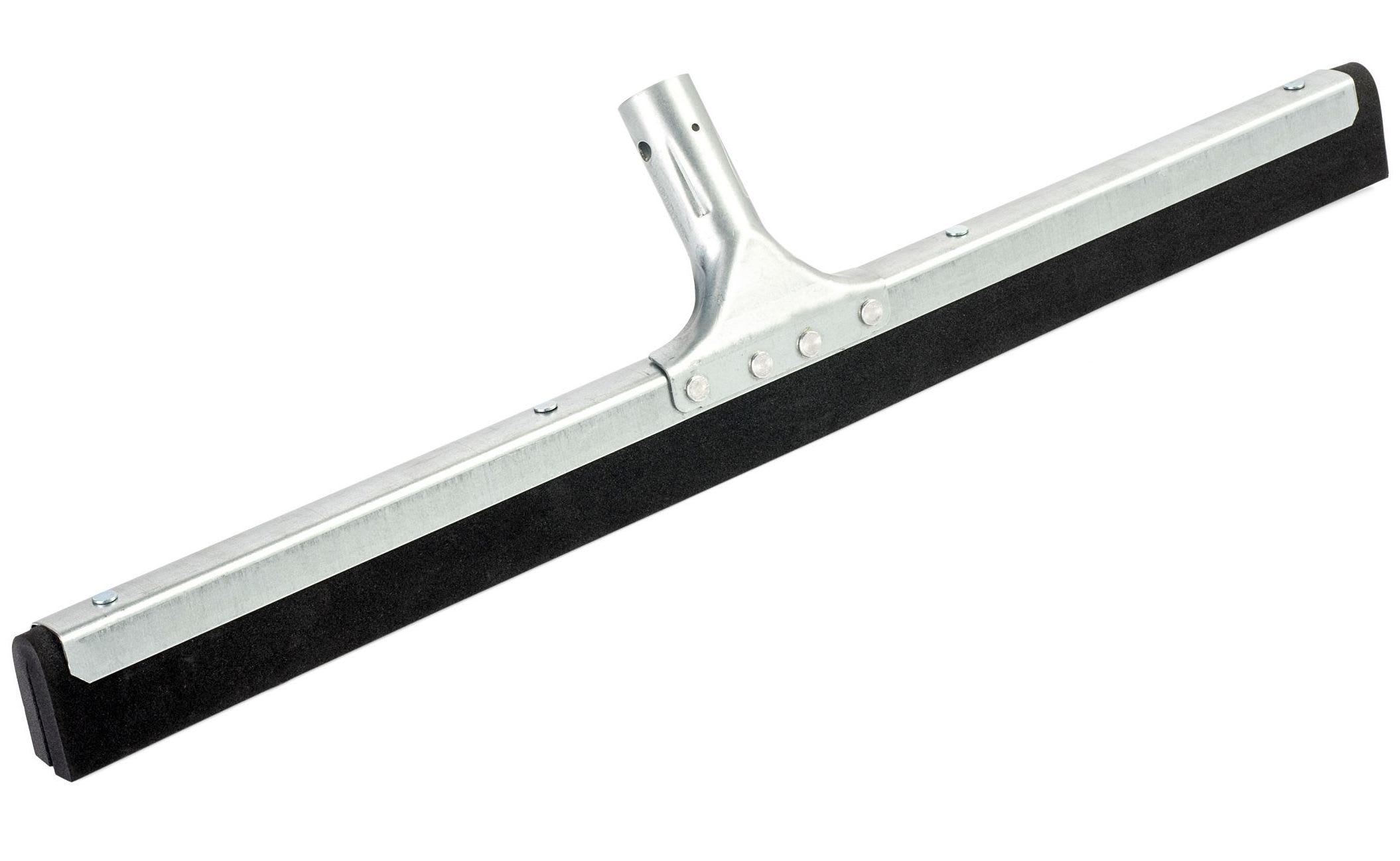 Gulvnal dobbel 45cm sort gummi