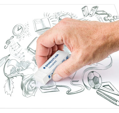 Viskelær Staedtler Rasoplast 65x23x13mm