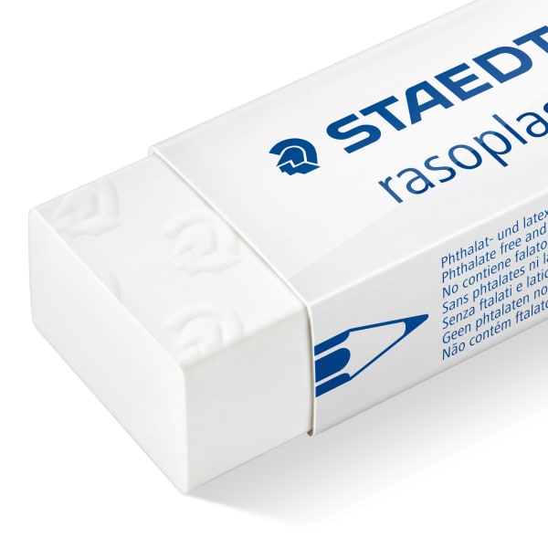 Viskelær Staedtler Rasoplast 65x23x13mm