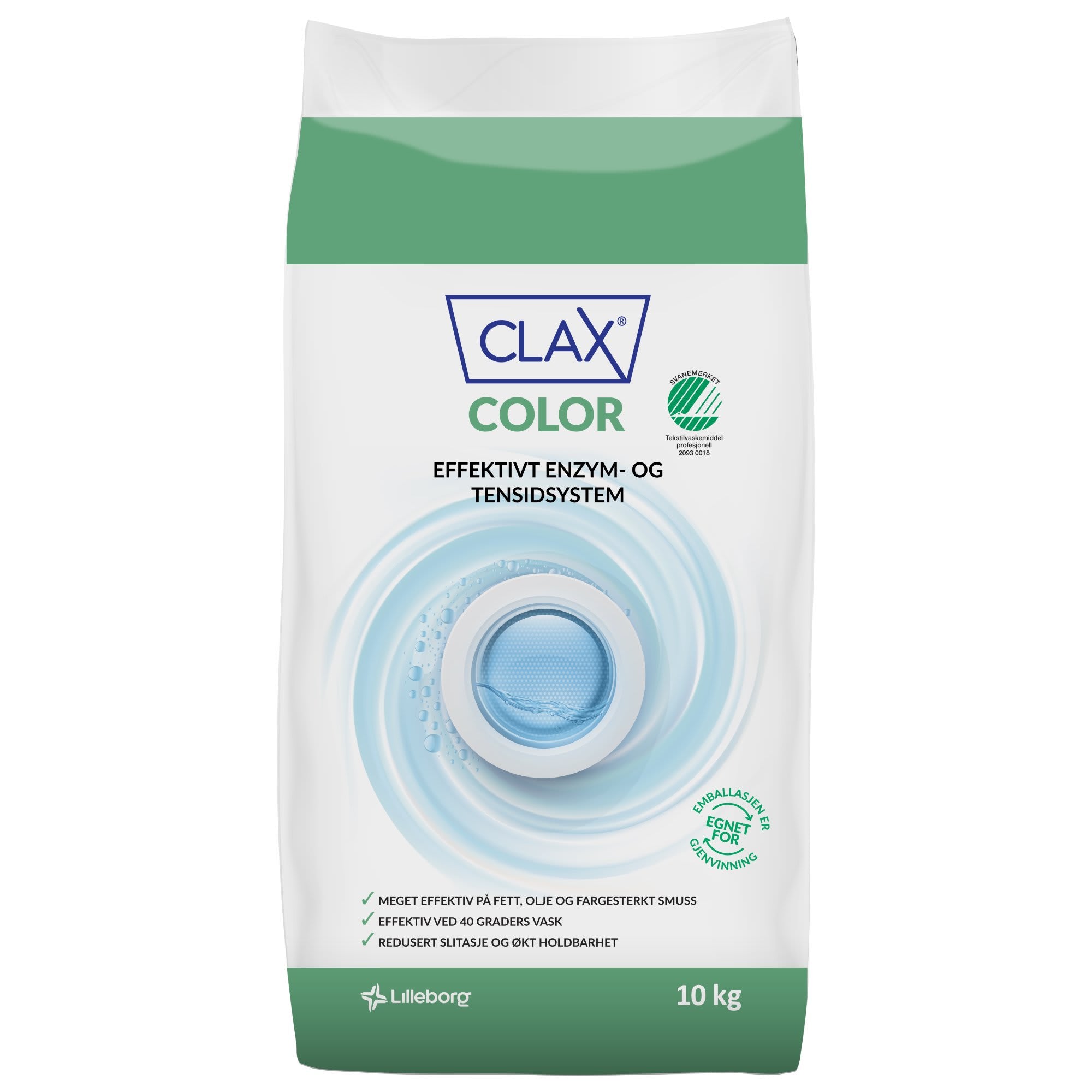 Tøyvask Clax Color 10kg