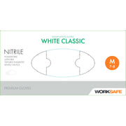 Hanske Nitril Worksafe PF hvit L