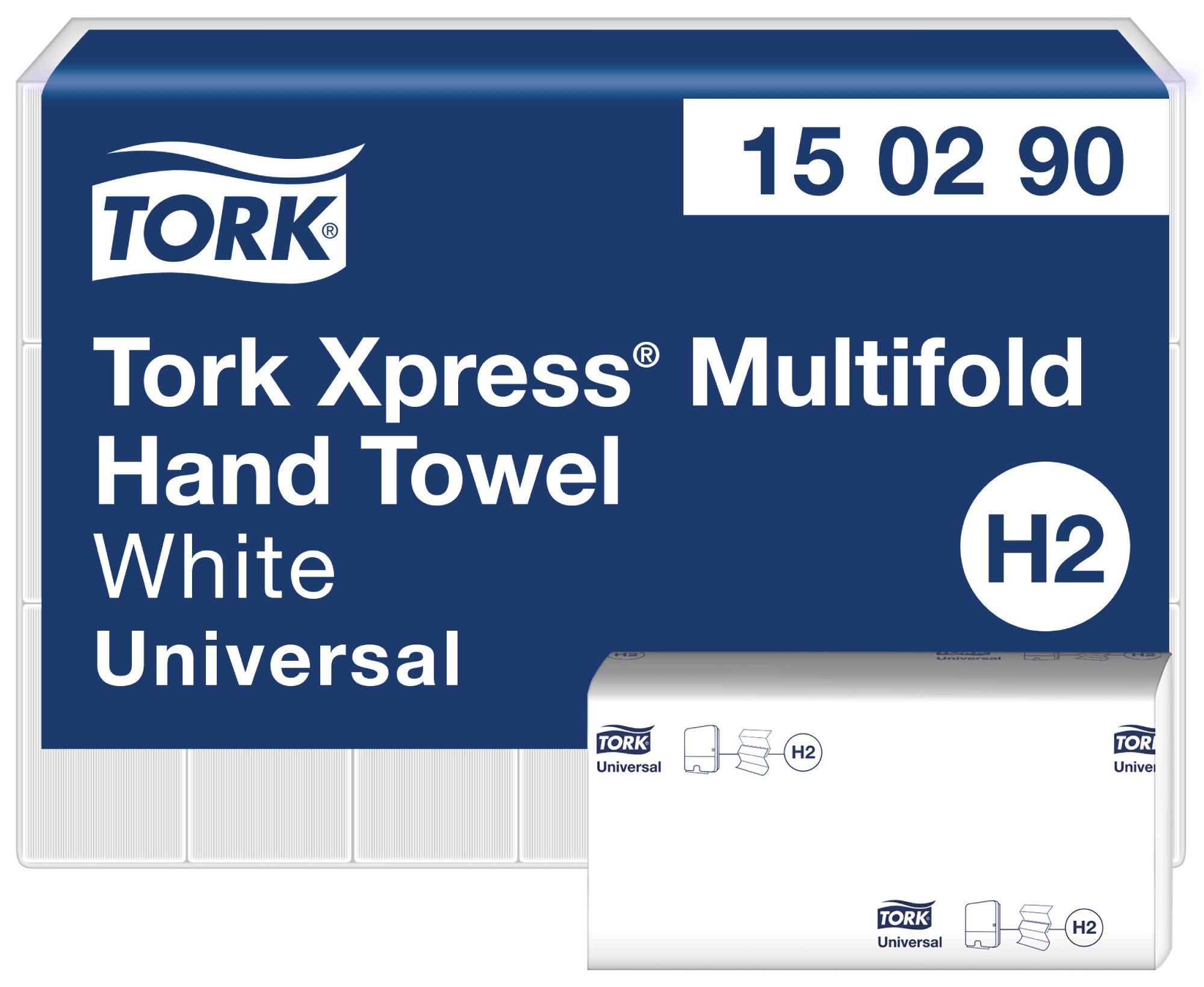 Håndtørk H2 Xpress Universal 2l 226pk