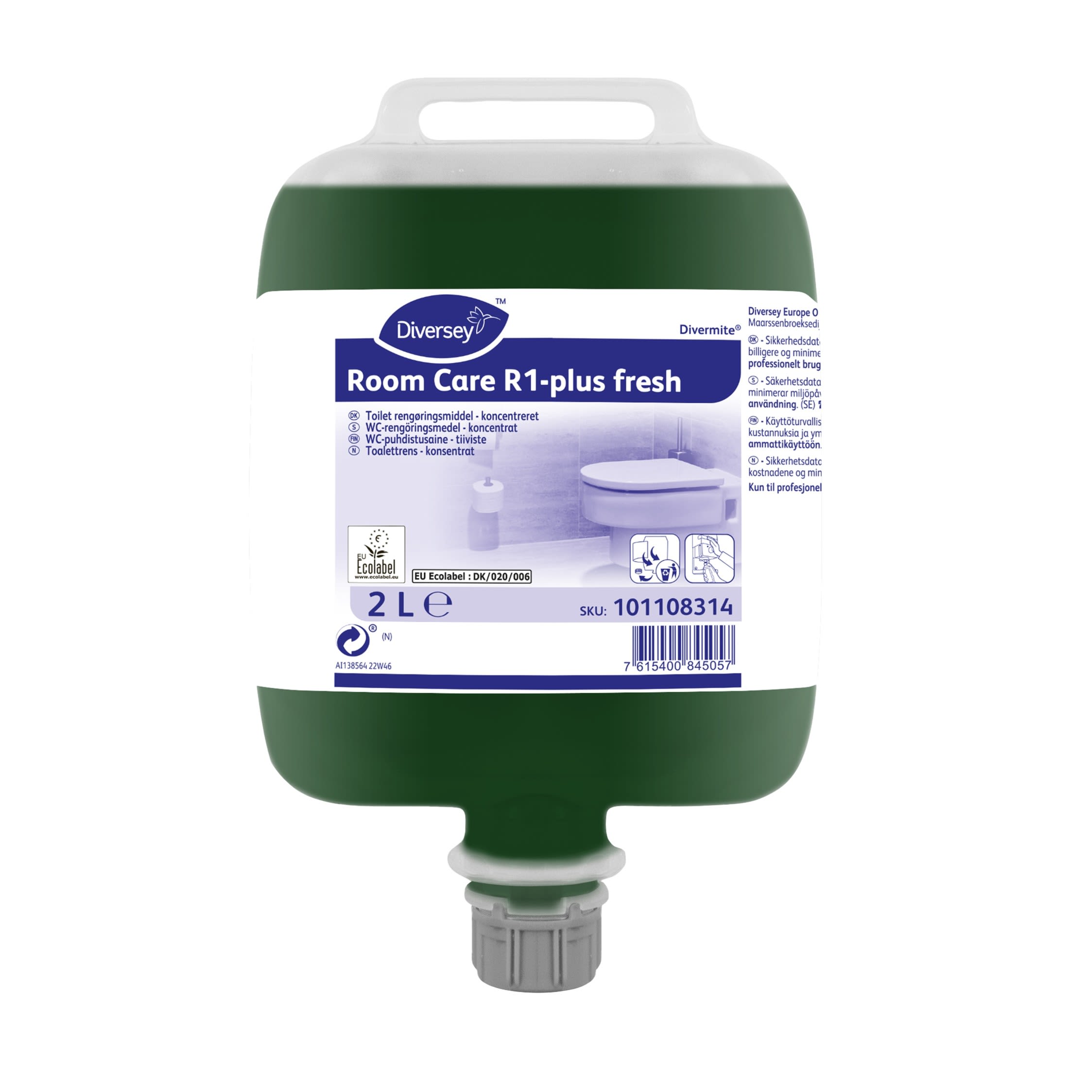 Toalettrens Room Care R1-plus fresh 2l
