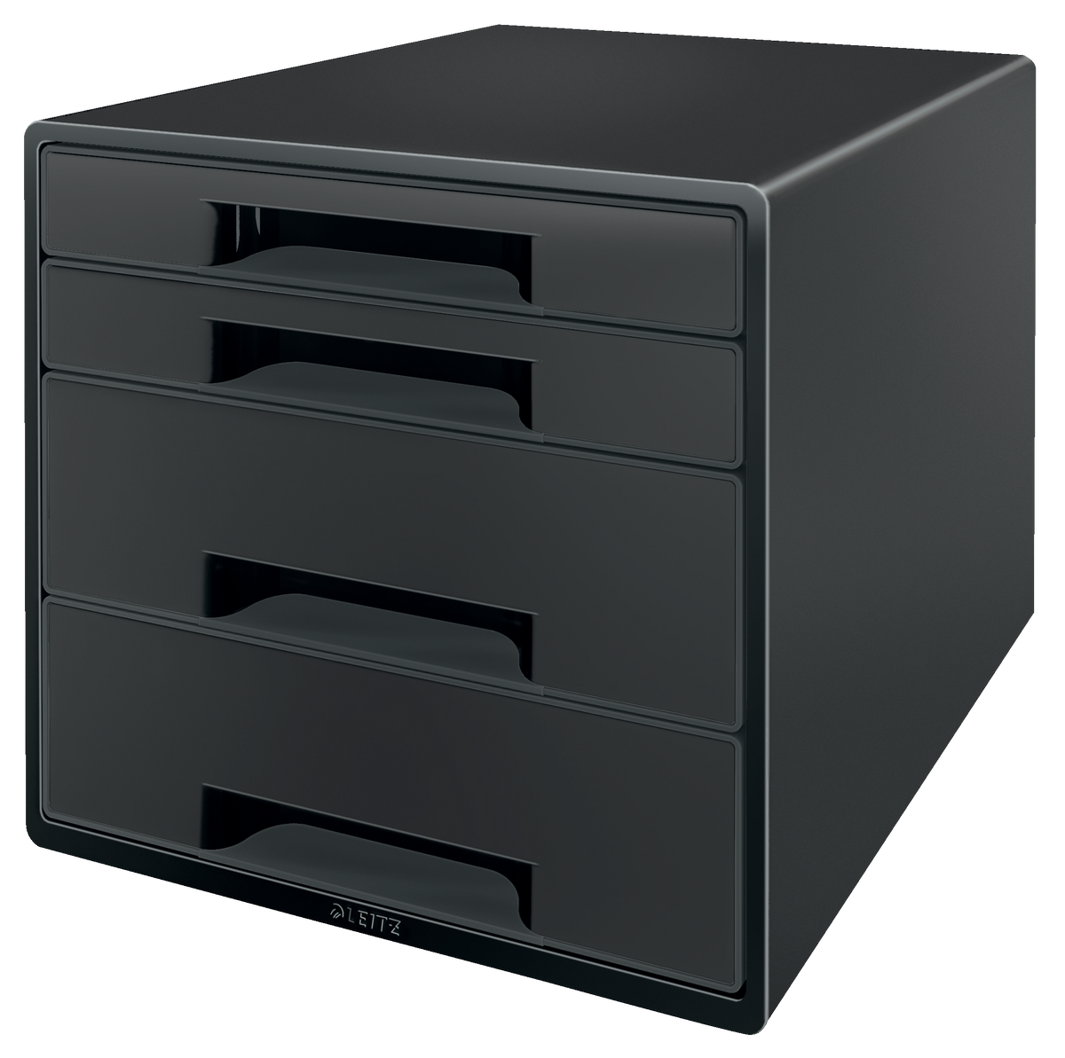 Skuffkabinett Leitz Recycle 4 skuff sort