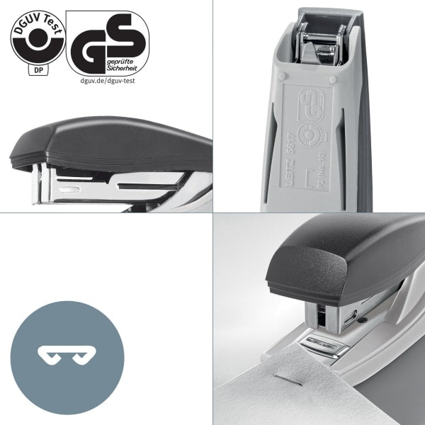 Stiftemaskin Leitz Recycle 10 ark Blå