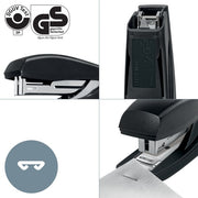 Stiftemaskin Leitz Recycle 10 ark Sort