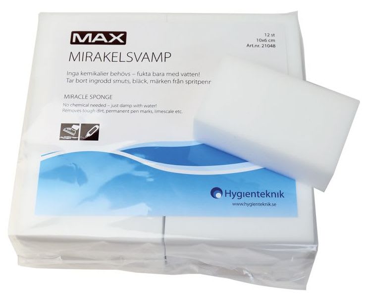 Mirakelsvamp MAX 10x6cm hvit