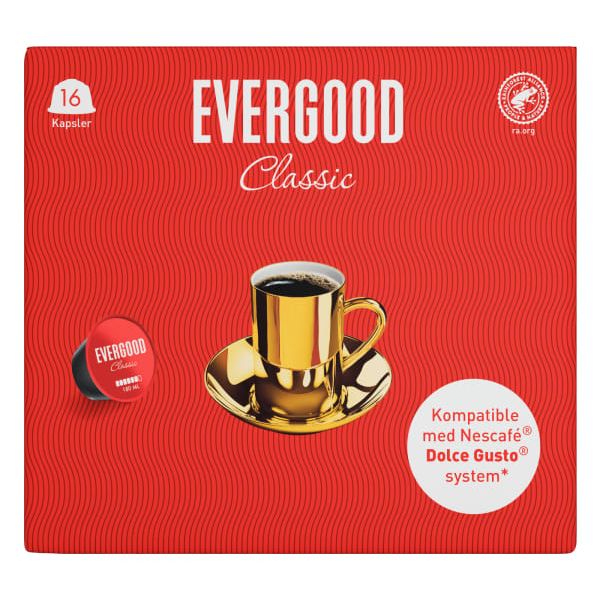 Evergood Classic Kaffekapsel 16stk