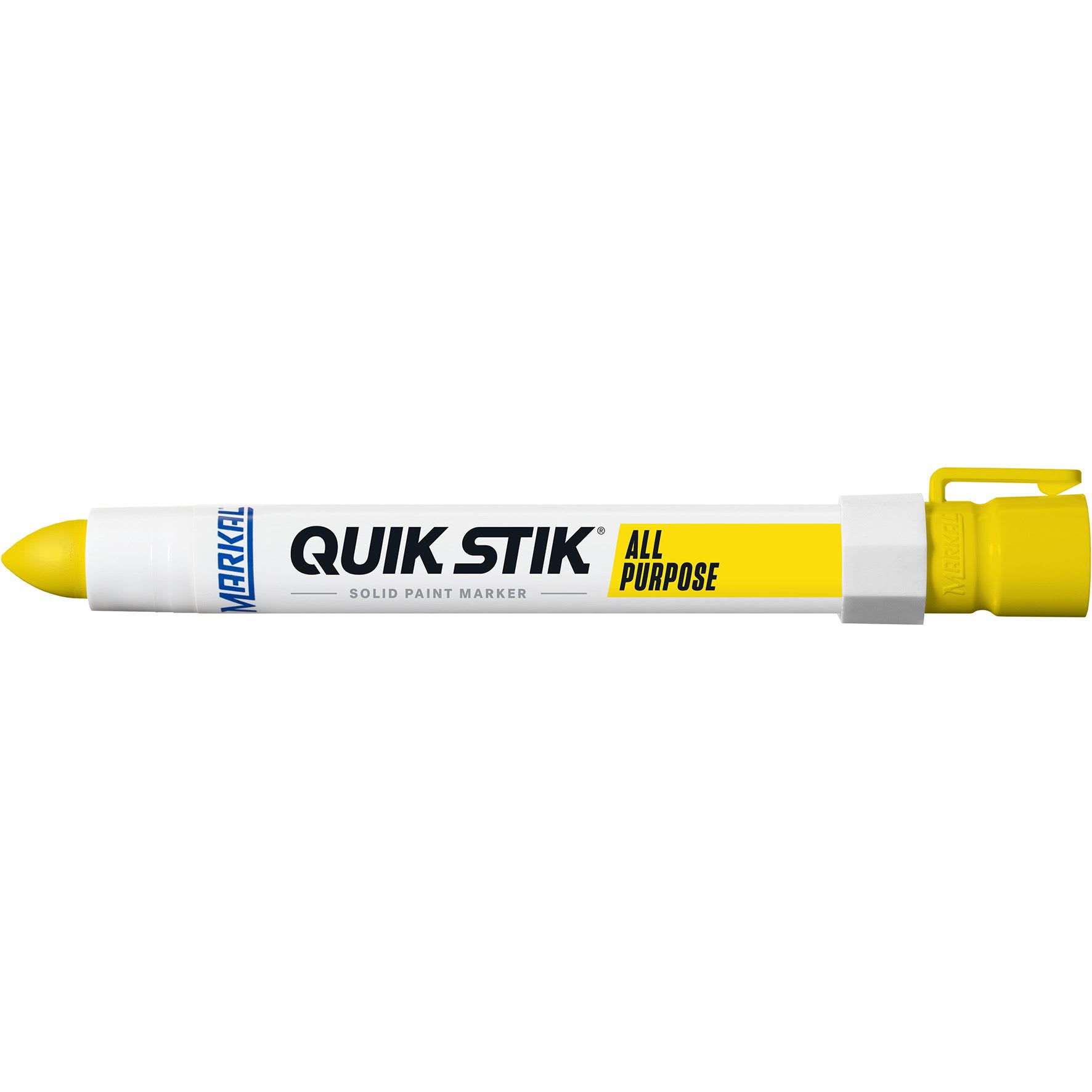 Tusj Paint Marker Markal Quik Stik gul