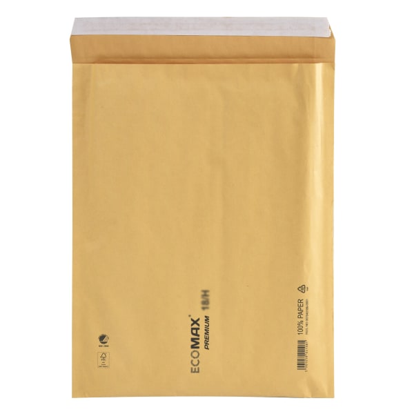 Konvolutt polstret 18/H 270x360mm Brun