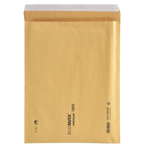 Konvolutt polstret 19/I 300x445mm Brun